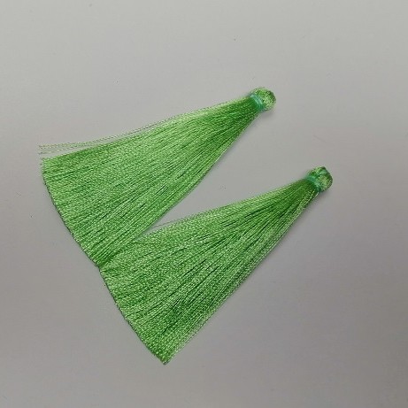 Přípravek pro ruční tvorbu – Štětka 'Máta', délka 7 cm, průměr 7 mm, pár