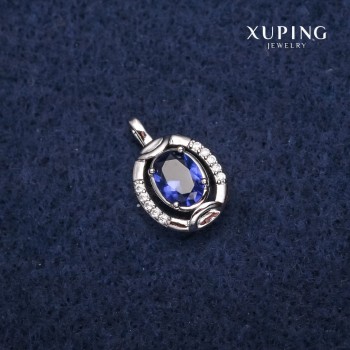 Přívěšek Xuping rhodiovaný 12×18 mm