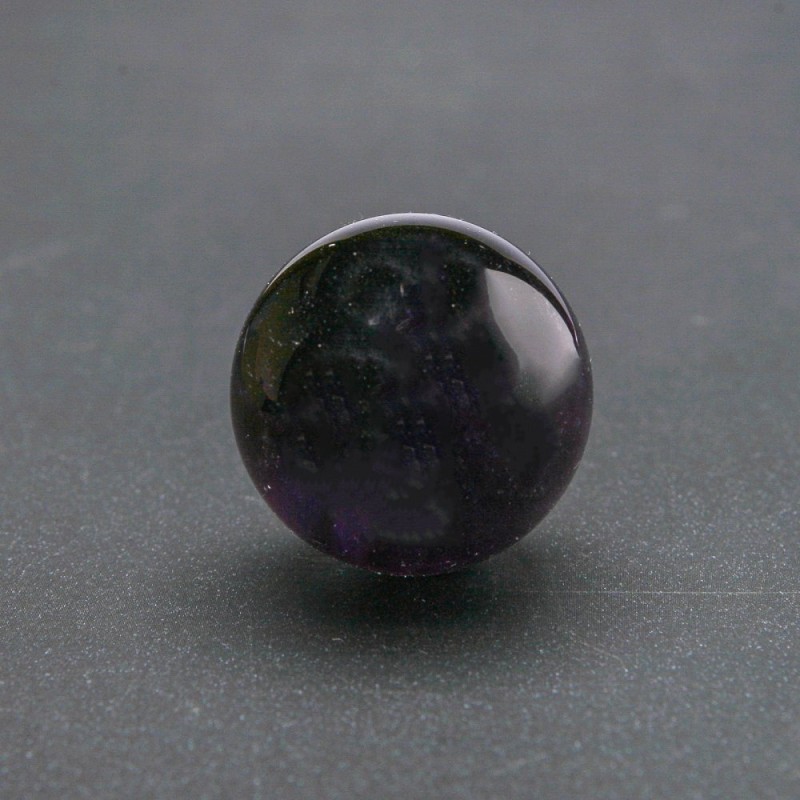 Koule suvenýr z přírodního kamene ametyst, průměr 2,5 cm