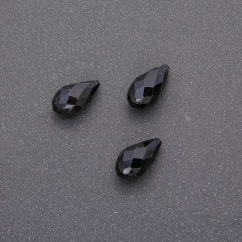 Намистина підвіска Агат гранована крапля 10х18 (+ -) мм