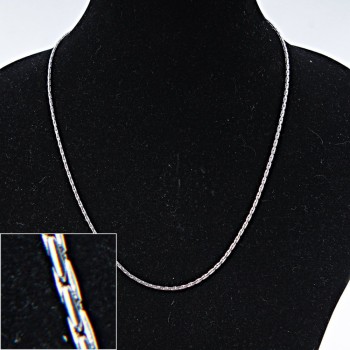 Kovový kotvící řetínek pro bižuterii, 50 cm