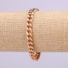 Náramek Xuping, tloušťka 7 mm, délka 19 cm, pozlacený