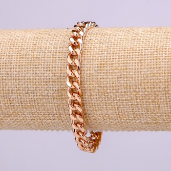 Náramek Xuping, tloušťka 7 mm, délka 19 cm, pozlacený
