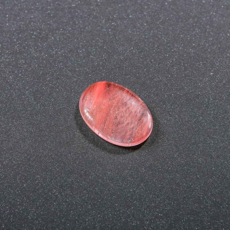 Kabošon z chalcedonu 25×18 mm