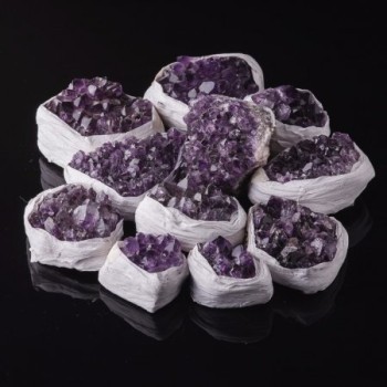 Drúza ametystu (cena za krabičku)