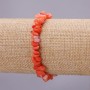 Náramek z tonované perleti na gumičce, drobná zrnka, průměr cca 7 mm, délka 18 cm