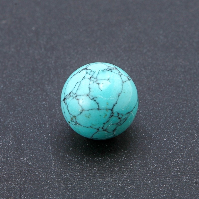 Suvenýrová koule z tyrkysového kamene (lisovaný), průměr 20 mm+