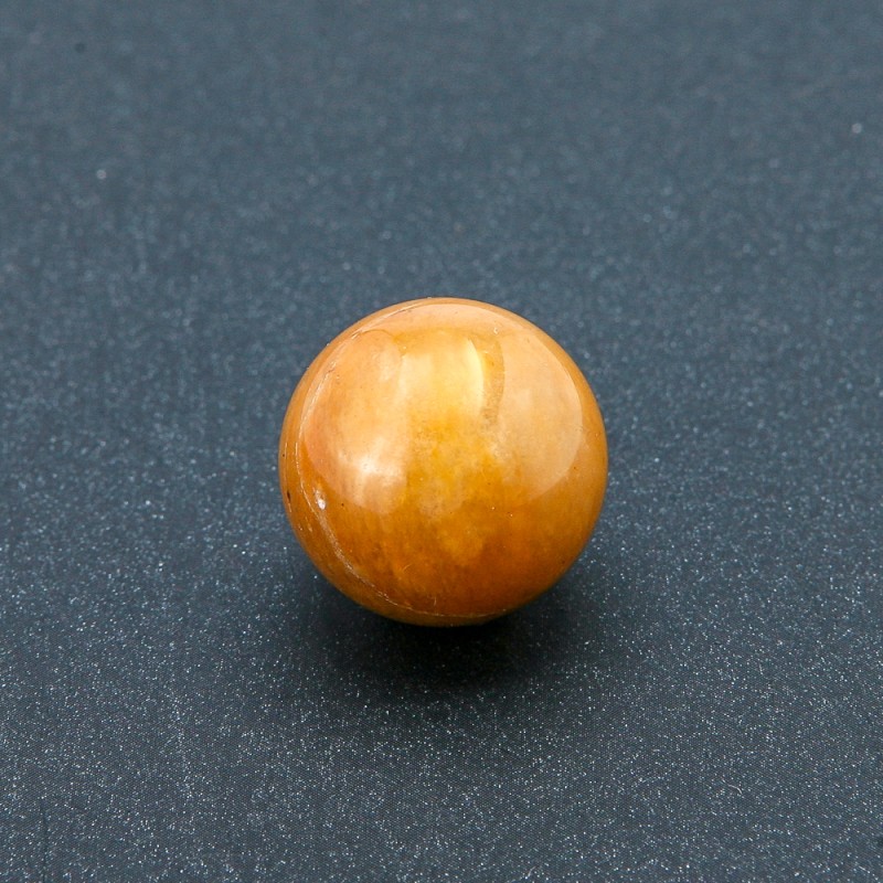 Suvenírová koule ze žlutého křemene, průměr 20 mm+