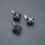 Přívěšek Merkaba z aventurínu Modrý písek 10×10 mm