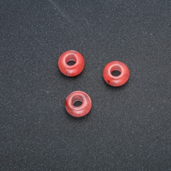 Korálek Pandora z přírodního turmalínu 14×7 mm, průměr dírky 5,5 mm +