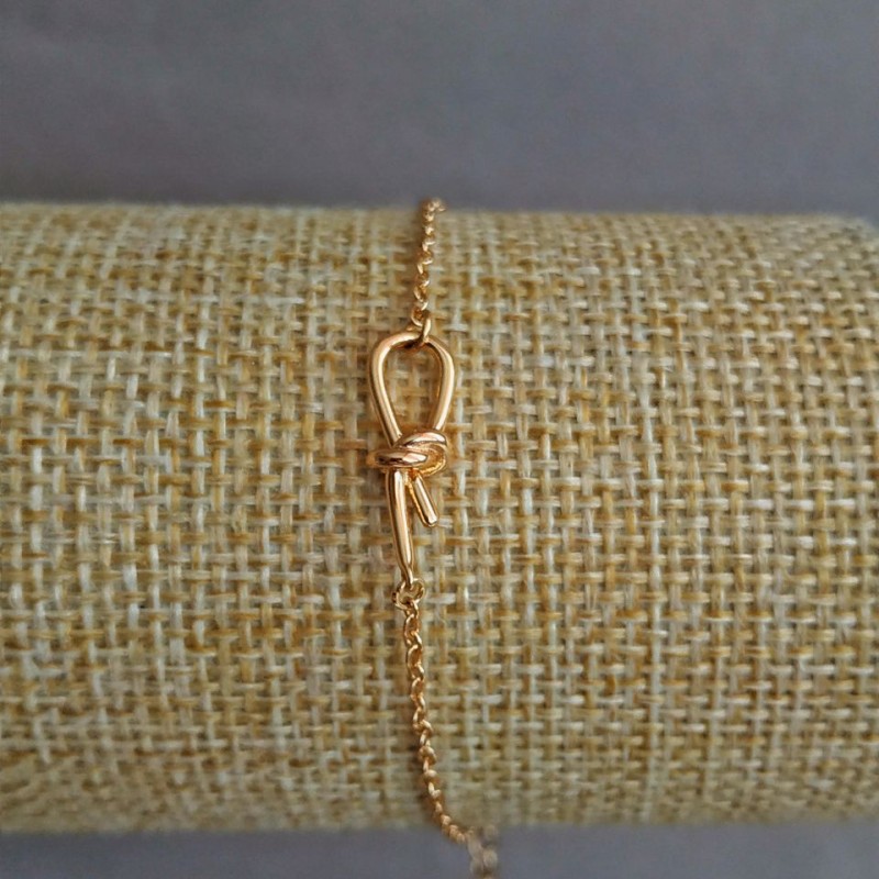 Náramek Xuping pozlacení 18K, délka 17–20 cm, tloušťka 1,7 mm +