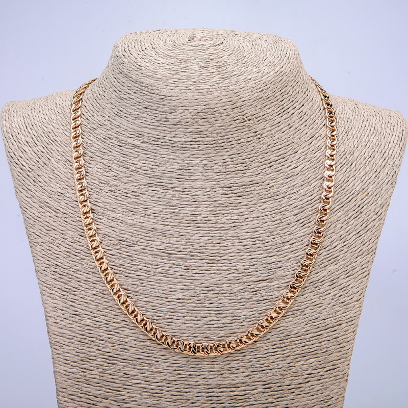 Řetízek Xuping pozlacení 18K, tloušťka 6 mm, délka 50 cm