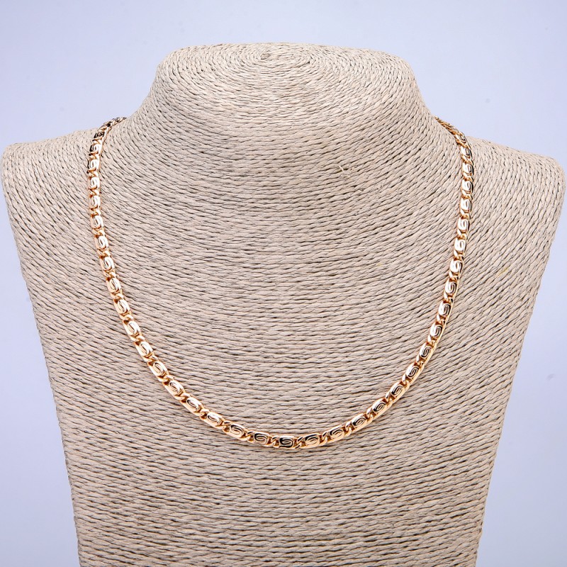 Řetízek Xuping s pozlacením 18K, tloušťka 4,5 mm, délka 48 cm