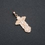 Přívěšek Xuping pozlacení 18K kříž, průměr 35×18 mm +