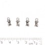 Přívěšek psa 12×6 mm, balení 20 g ± 37 ks