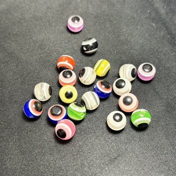 Намистина асорті, діаметр 10мм фас. 50шт. 30 грам