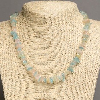 Náhrdelník z přírodního morganitu