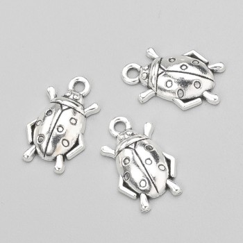 Přívěsek «Beruška» 18×11 mm, balení 20 ks ±