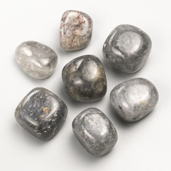 Suvenýrový přírodní kámen Dýmový křemen fasetovaný 22×19 mm (±) balení 100 g