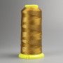 Nit na cívku temně žlutá, průměr 0,9 mm, kapronová pro rukodělné práce, 300 m