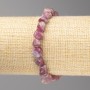 Náramek z turmalínu brusované korálky, průměr 8×8 mm ± na gumičce, délka 18 cm+