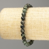 Náramek z oceánského jaspisu, hladké kuličky, průměr 6,5 mm, délka 18 cm (elastický)