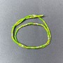 Korálky z variscitu zelené, lisované, rozměr 2×4 mm, délka 38 cm, na vlascu