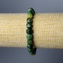Náramek mix brusovaných přírodních kamenů, průměr 7,5 mm, délka 18 cm (elastický)