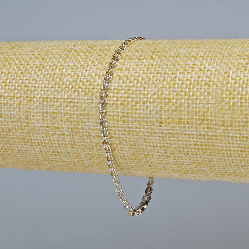 Náramek Xuping s rhodiovým povlakem, tloušťka 3 mm, délka 19 cm