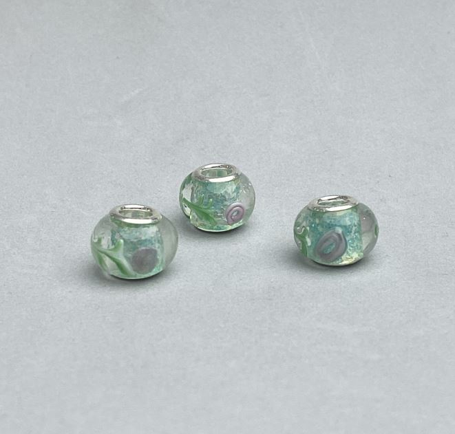 Korálek Pandora plastový, průměr 14×10 mm, otvor 4,5 mm, balení 6 ks