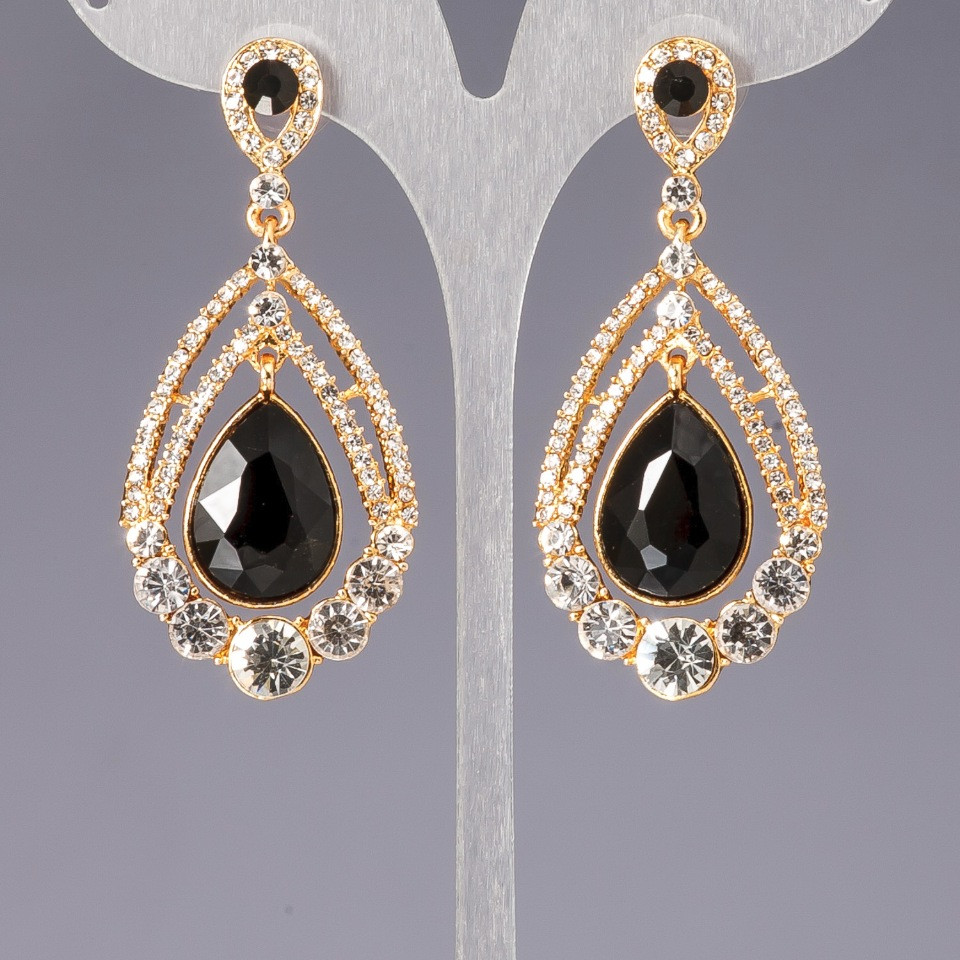 Náušnice se krystaly „lustry“ „šandelyéry“ „Anturáž“