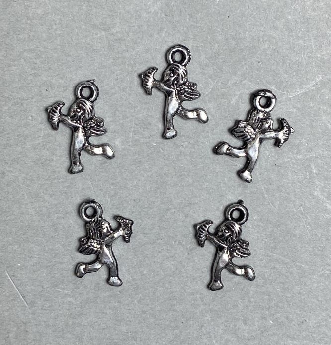 SLEVA! Balení 0,5 kg Přívěsek Amur – plast, tmavě stříbrný