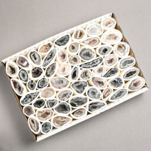 Сувенірна Жеода Агат асорті (маленька) (ціна за коробку)