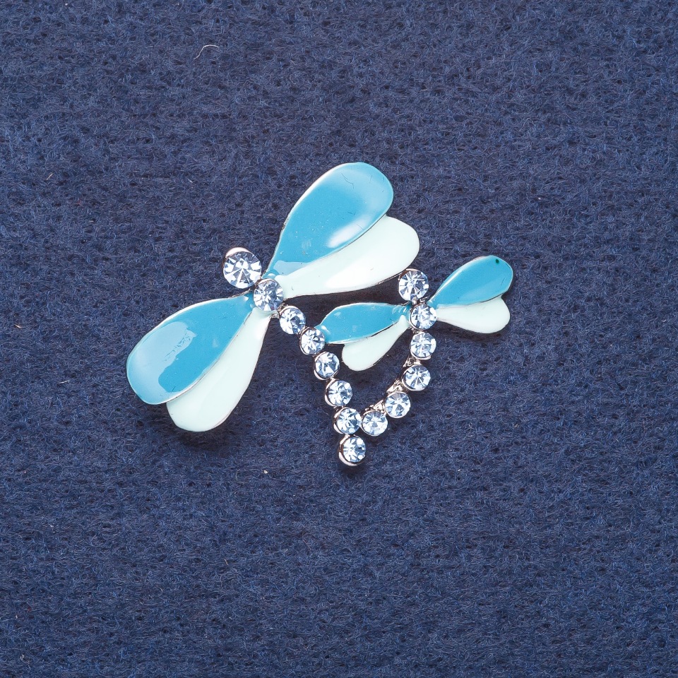 Брошка "Бабки" груба емаль колір металу срібло 4х2, 5 см