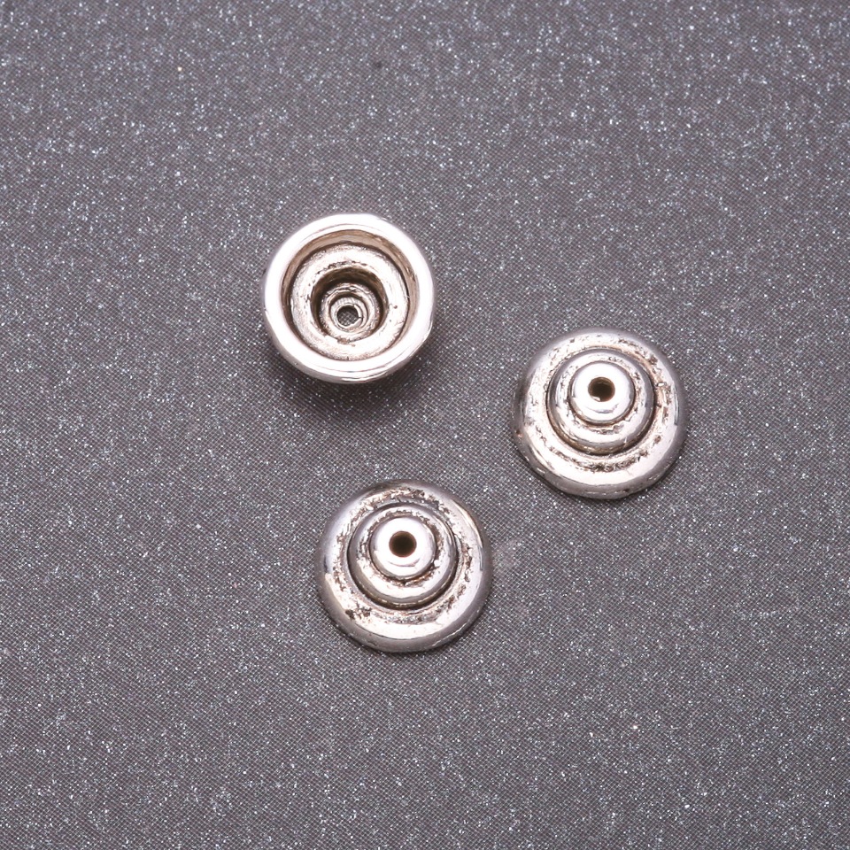 Koncovka pro šperky, rozměr 9×5 mm, vnitřní otvor 2–6,5 mm, balení 20 g ± 27 ks