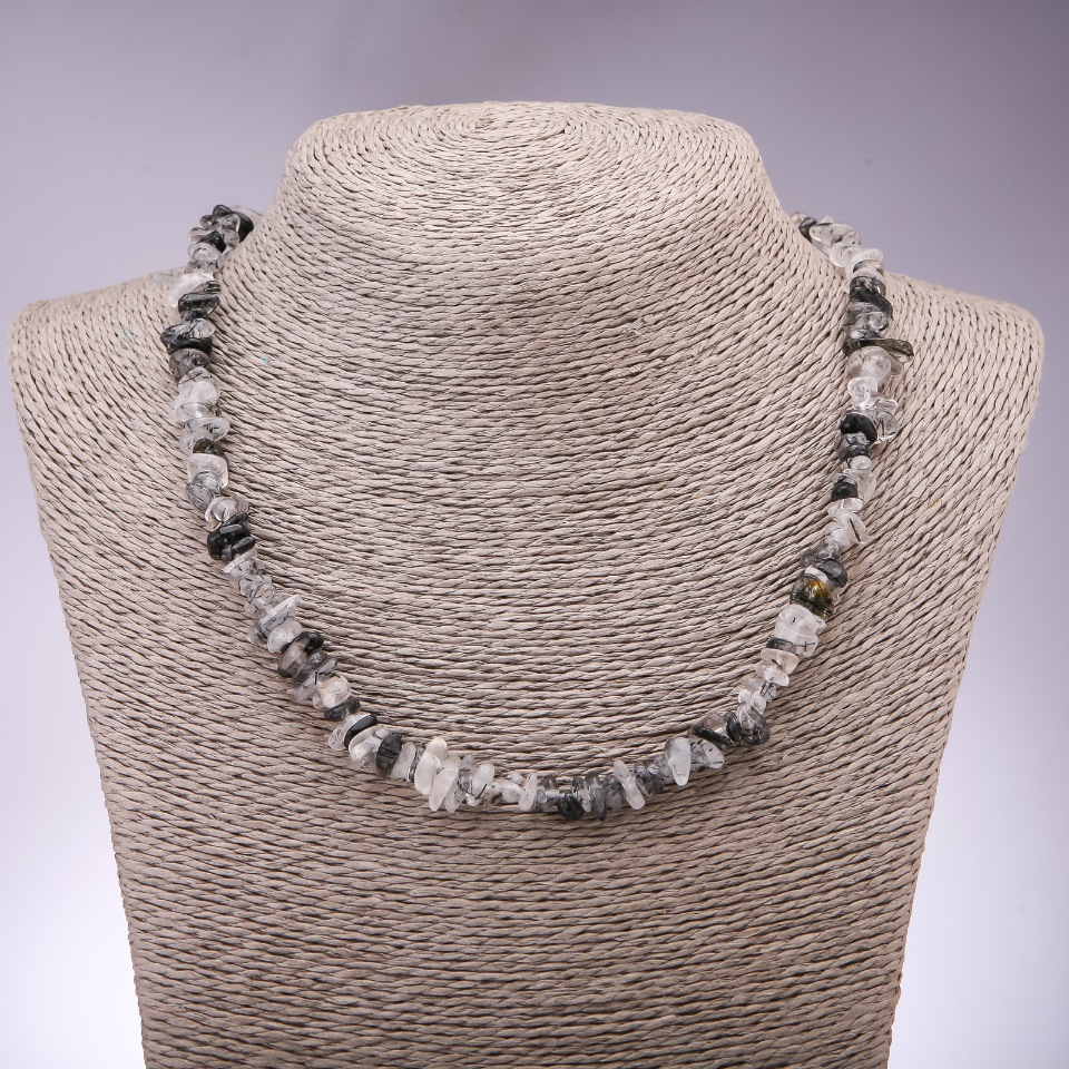 Náhrdelník z rutilového křemene (vlásený)