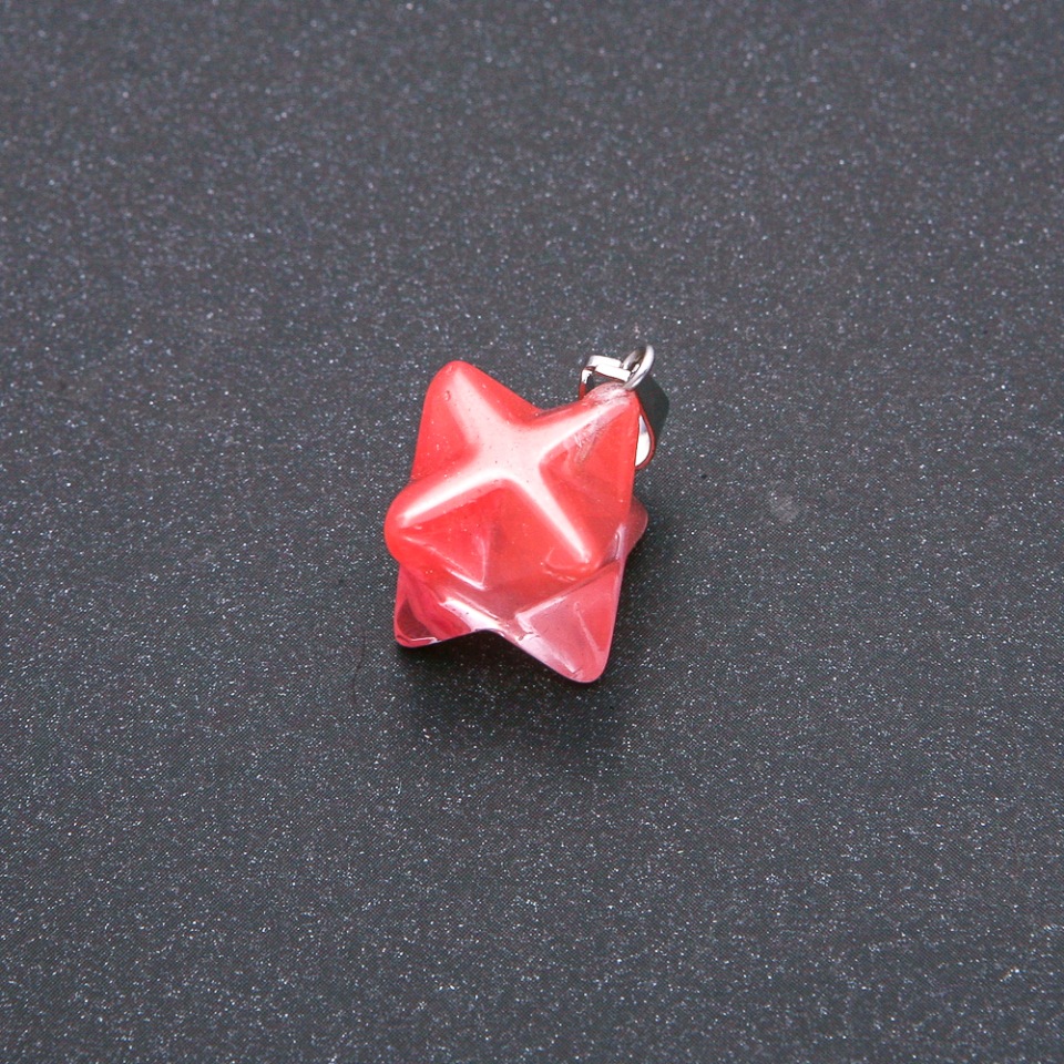 Přívěšek Merkaba z turmalínu 10×10 mm