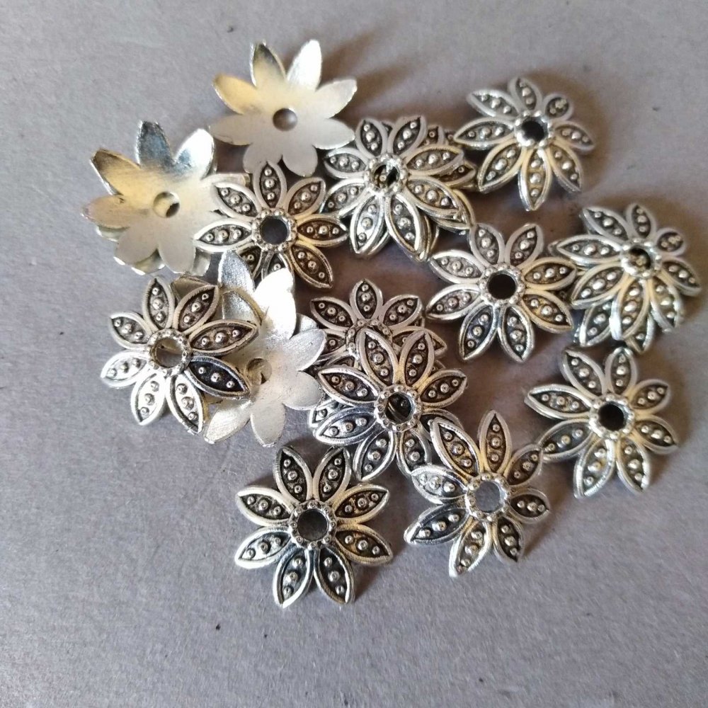 Koncovka pro šperky 0,8×13 mm, balení 20 g, ±20 ks, barva kovu: stříbrná