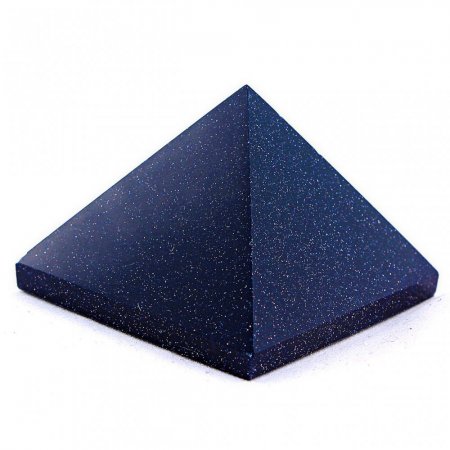 Pyramida suvenýr z aventurinu (syntetický) Noční Káhira press, výška ±37 mm, délka ±30 mm