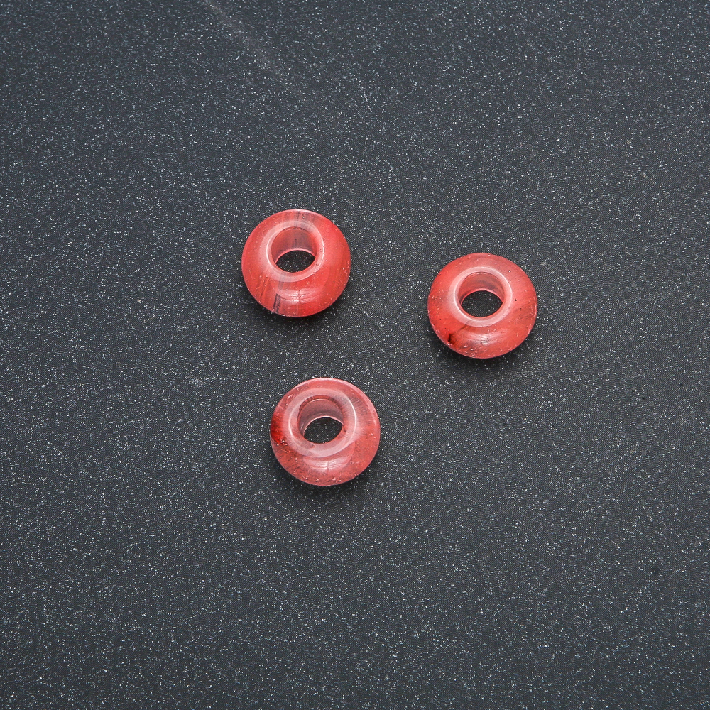 Korálek Pandora z přírodního turmalínu 14×7 mm, průměr dírky 5,5 mm +