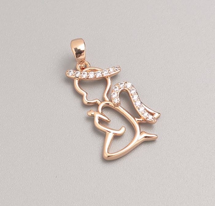 Přívěsek Xuping pozlacený 18K – Anděl