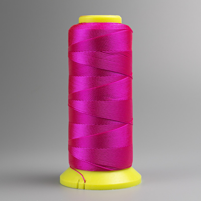 Kapronová nit malinová, průměr 0,6 mm, pro rukodělné tvoření, 300 m