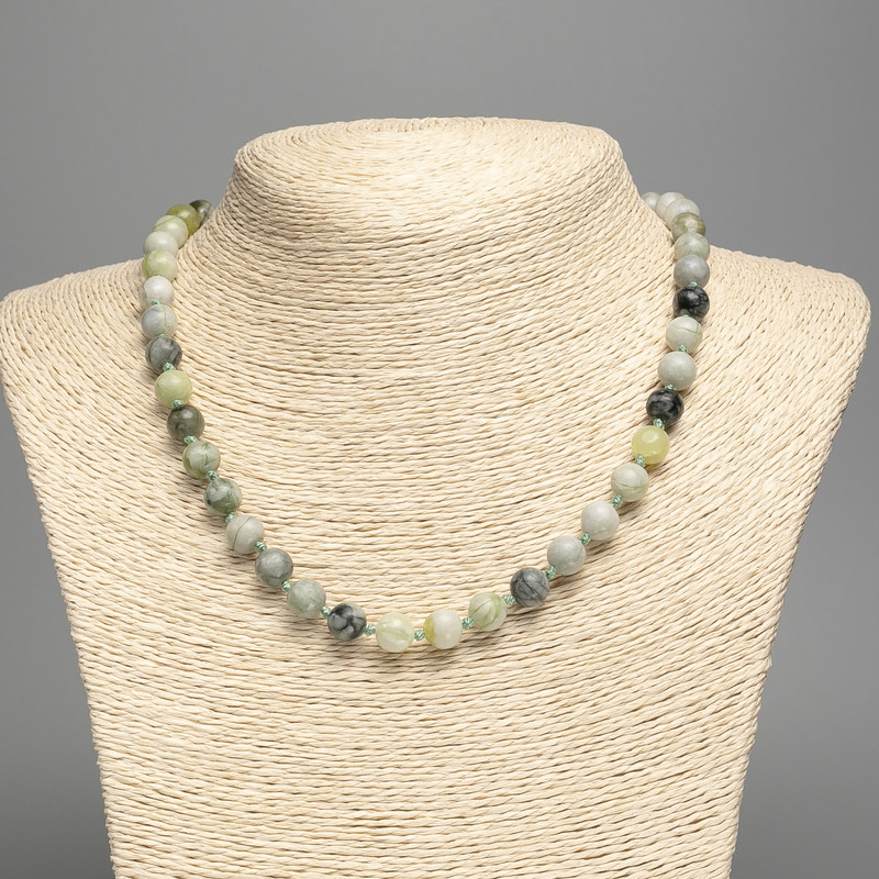 Náhrdelník Ofit z akrylových korálků, průměr 8,5 mm, délka 48 cm